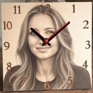 Relógio de Parede Personalizado a Laser